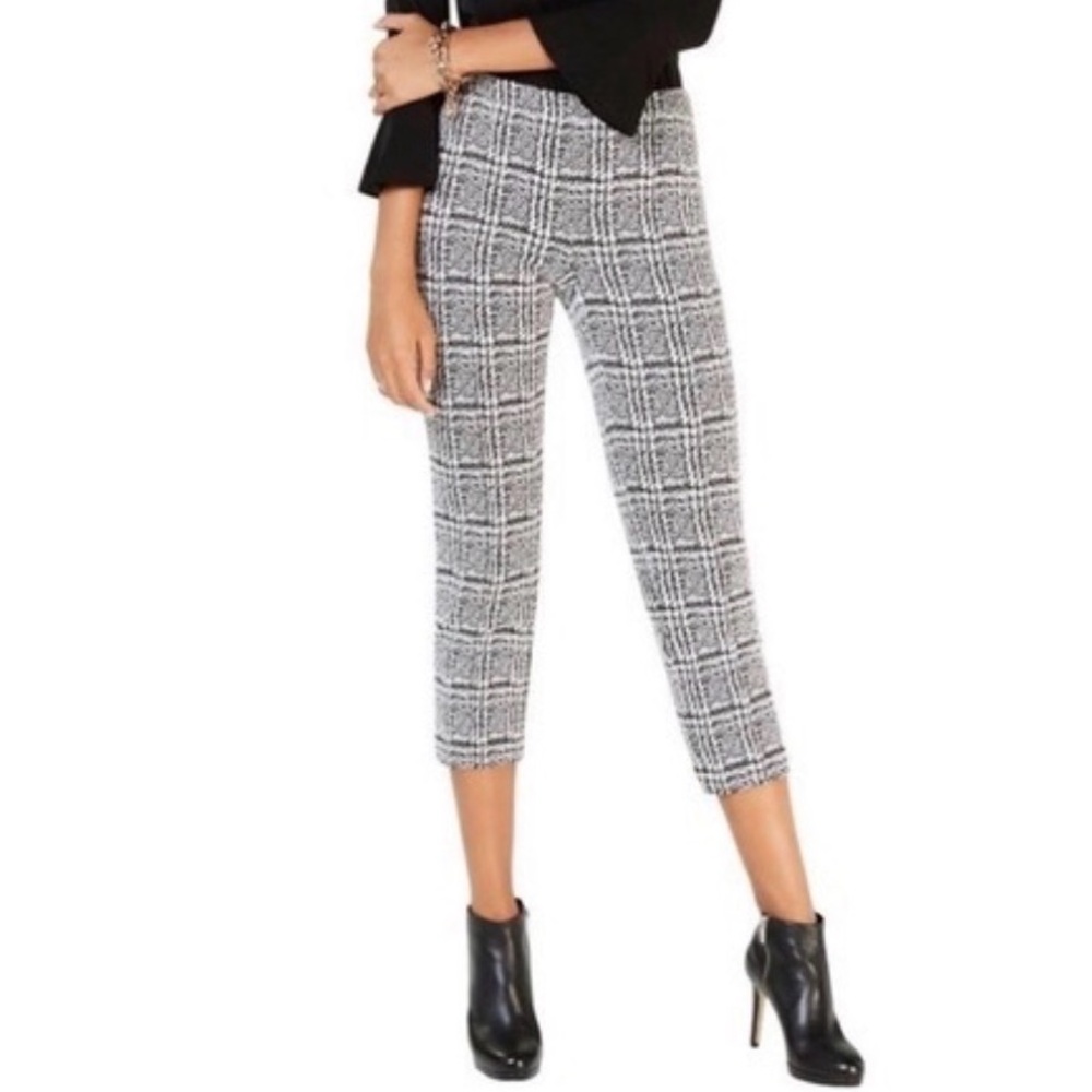 Michael Kors | Black and White Plaid Pants